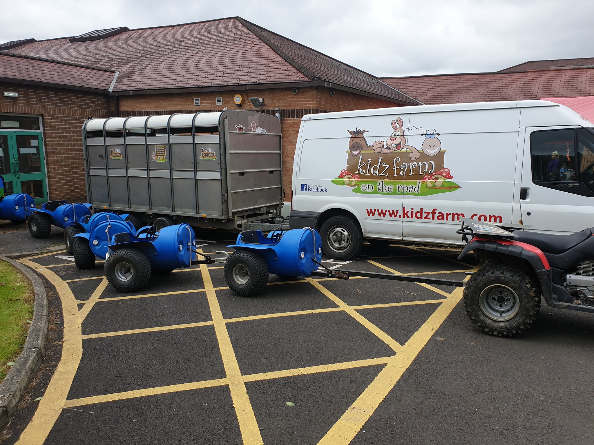 Read more about the article Another fantastic day with kidz farm and quad train at Ardnashee School & College. ???